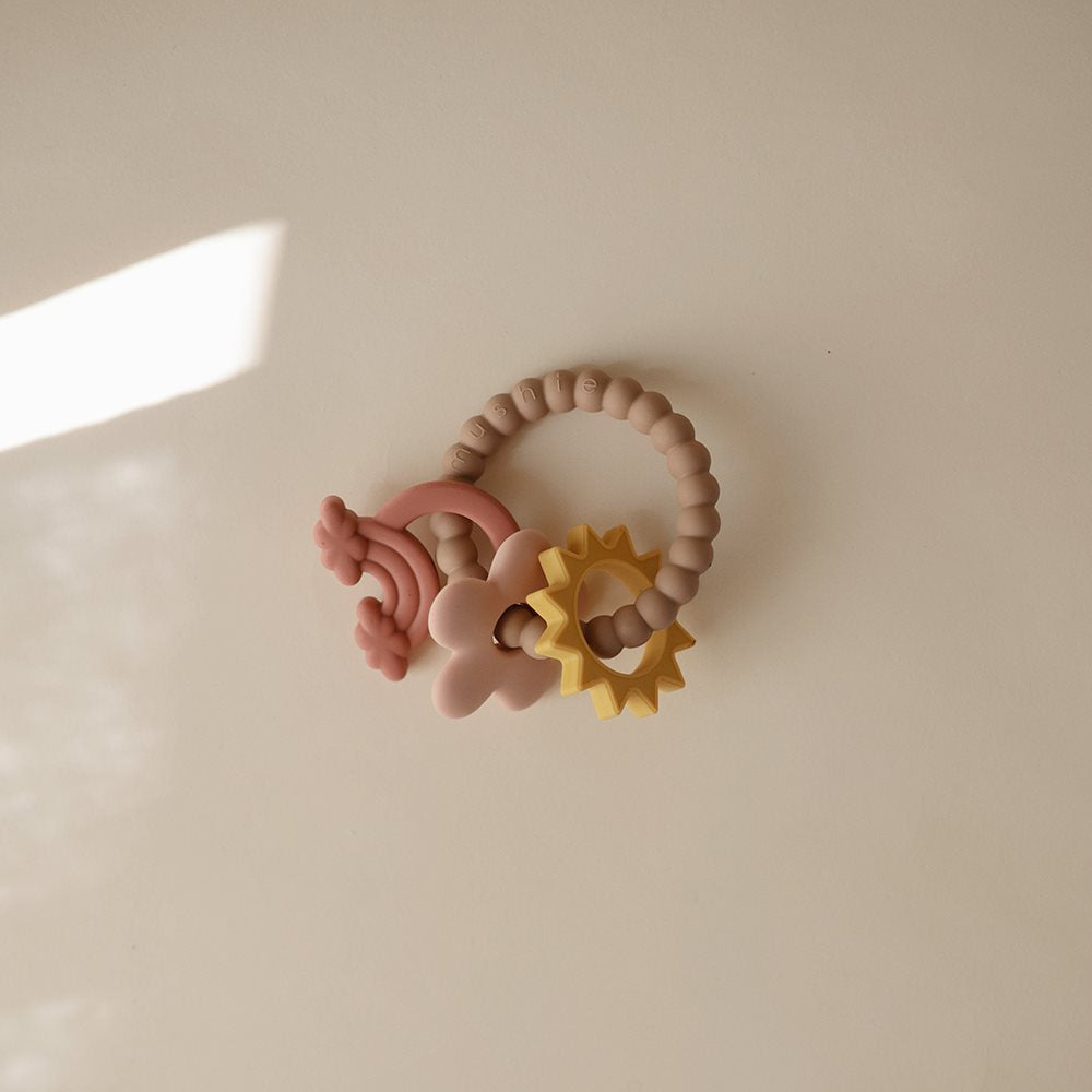Mushie Teething Ring – Nature