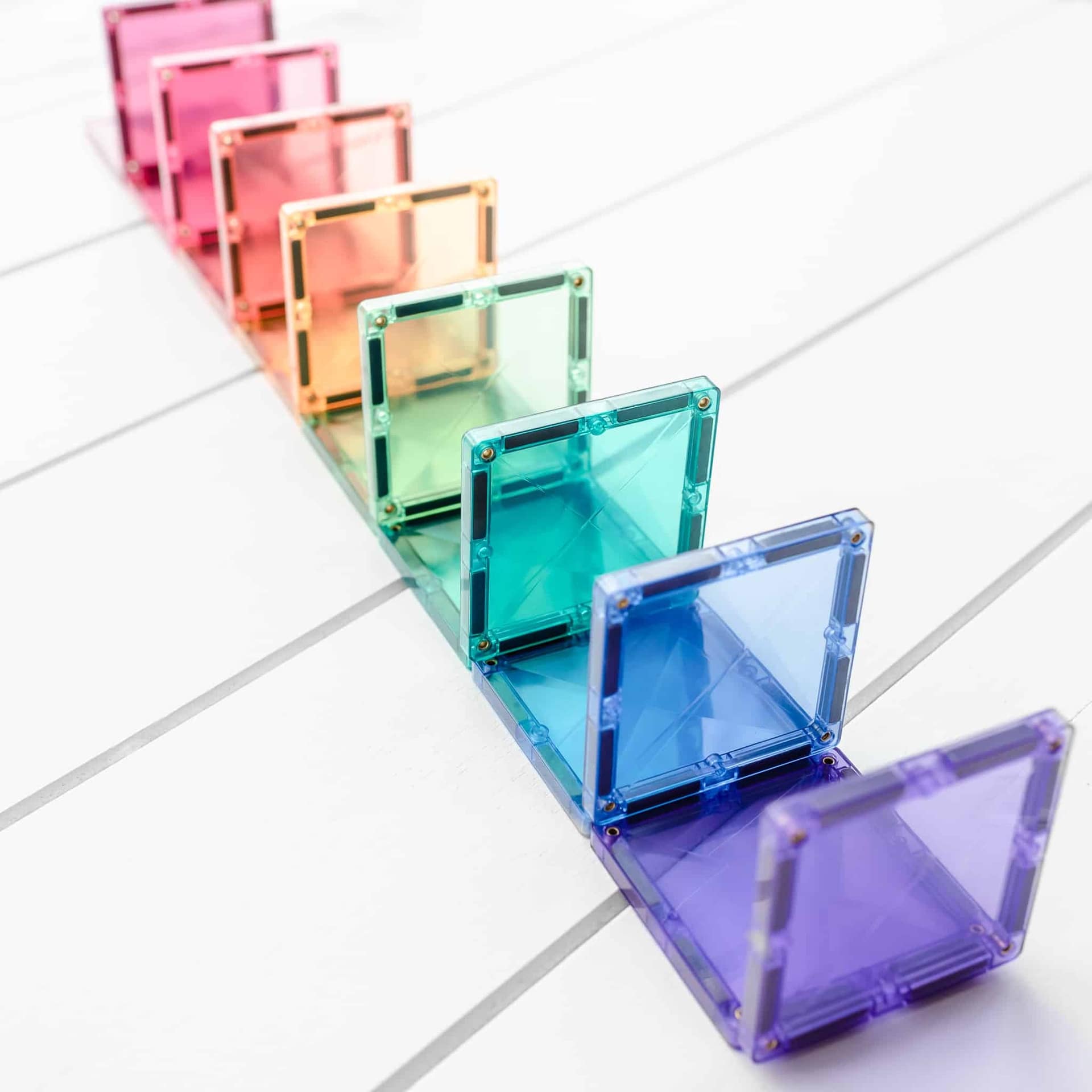 Connetix Tiles Magnetic Building Tiles Pastel Creative Pack – 120 Piece