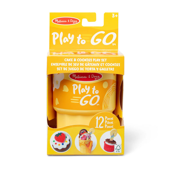 Melissa & Doug Play to Go – Cake & Cookies Playset