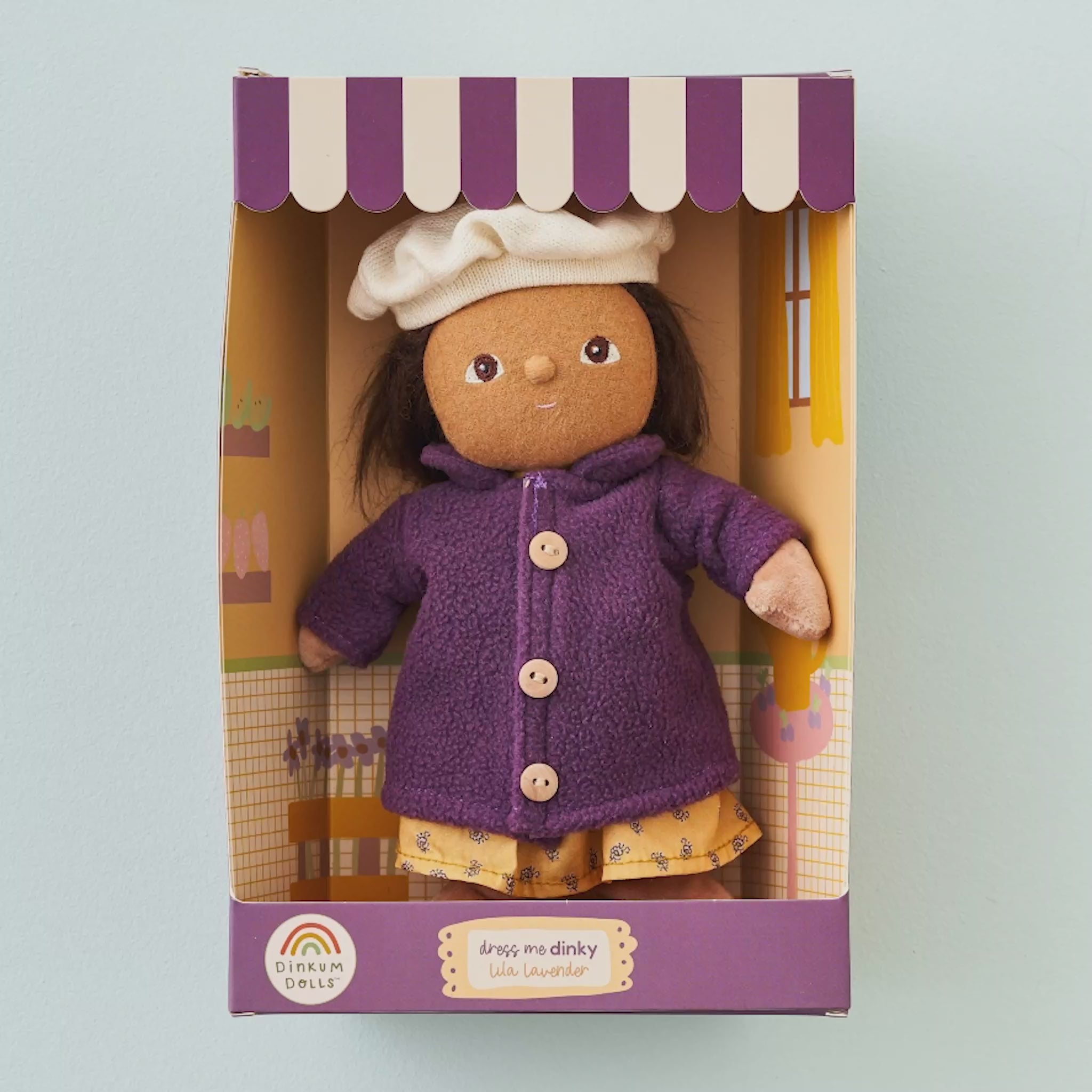 Olli Ella Dress Me Dinky Dinkum – Lila Lavender