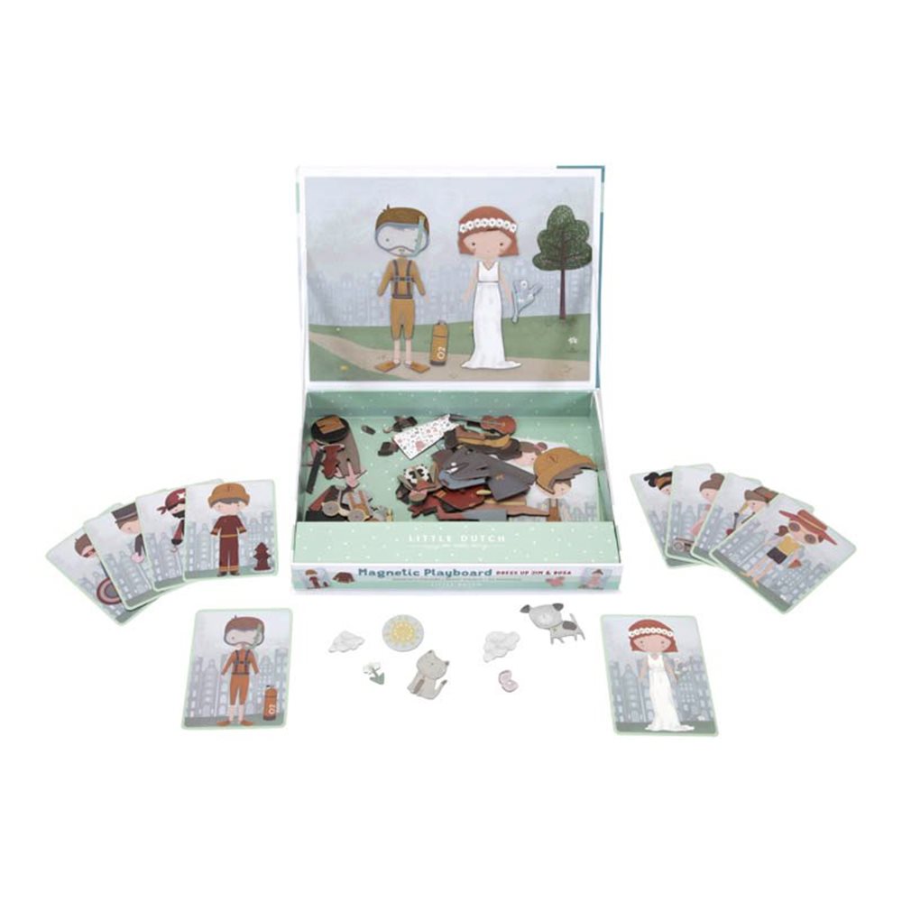Little Dutch Magnetic Playboard – Jim & Rosa