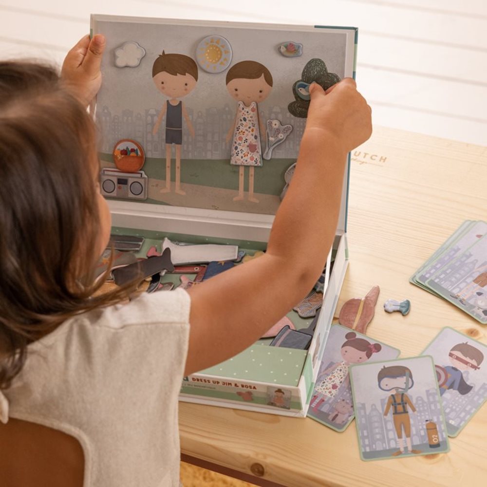 Little Dutch Magnetic Playboard – Jim & Rosa