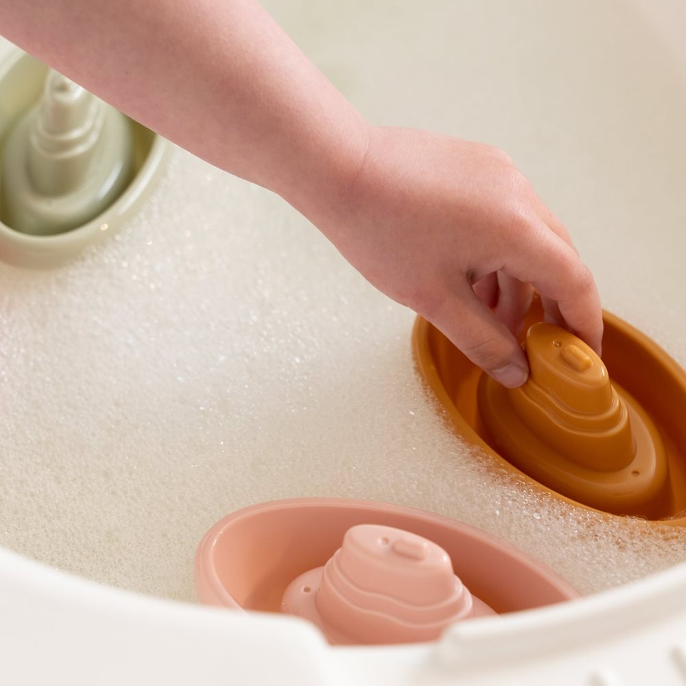 Little Dutch Stacking Bath Boats – Pink