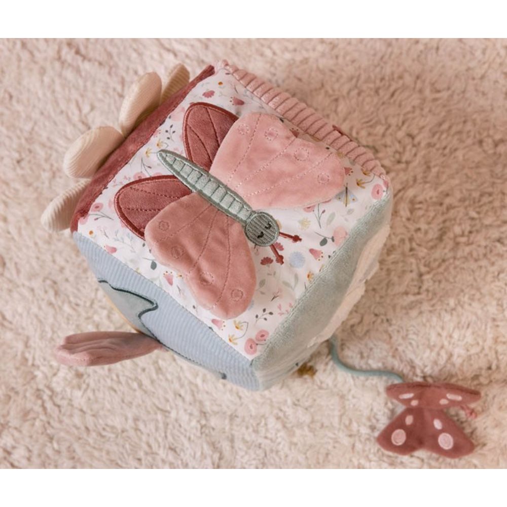 Little Dutch Soft Activity Cube – Flowers & Butterflies