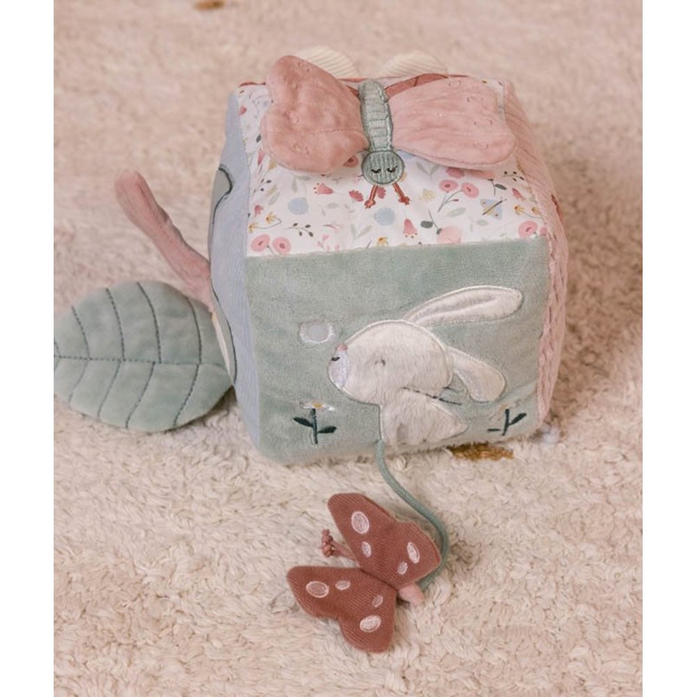 Little Dutch Soft Activity Cube – Flowers & Butterflies