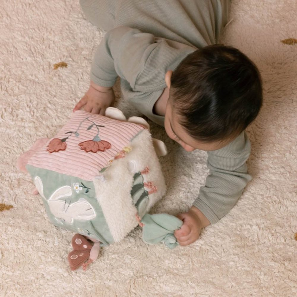 Little Dutch Soft Activity Cube – Flowers & Butterflies