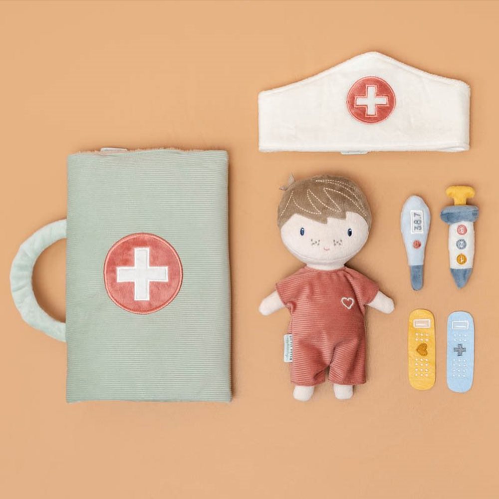 Little Dutch Jim Doll Care Playset – Doctor