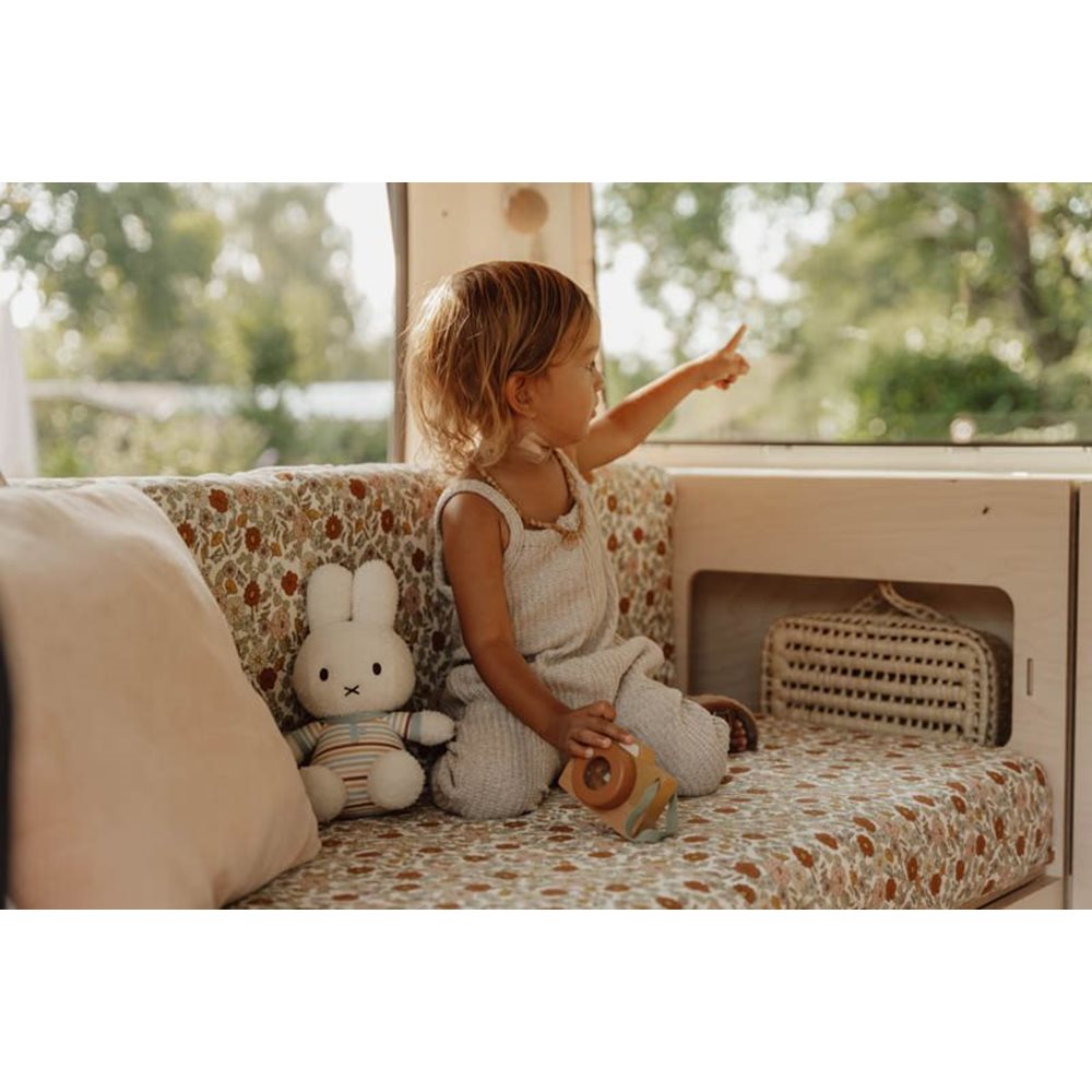Little Dutch x Miffy Cuddly Soft Toy – Vintage Sunny Stripes