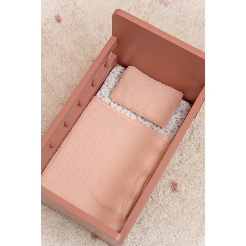 Little Dutch Doll Bed – Flowers & Butterflies
