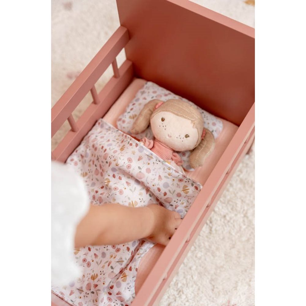 Little Dutch Doll Bed – Flowers & Butterflies