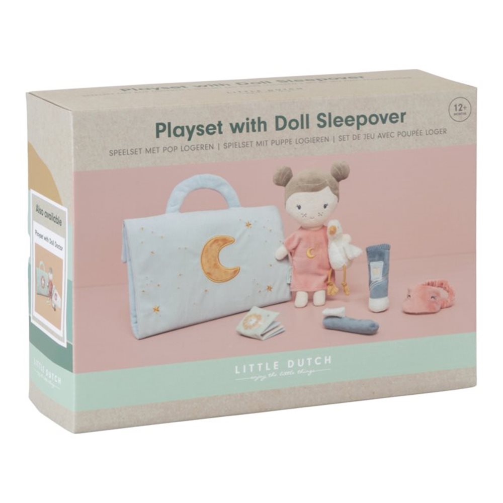 Little Dutch Rosa Doll Care Playset – Sleepover