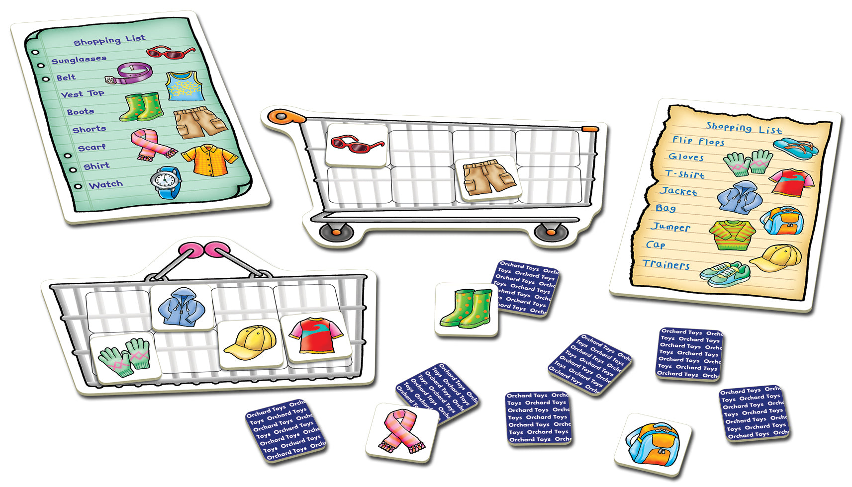 Orchard Toys Shopping List Extras – Clothes