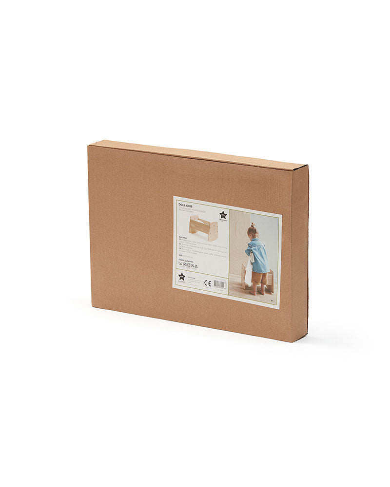 Kid’s Concept Kid’s Hub Doll Crib – Natural