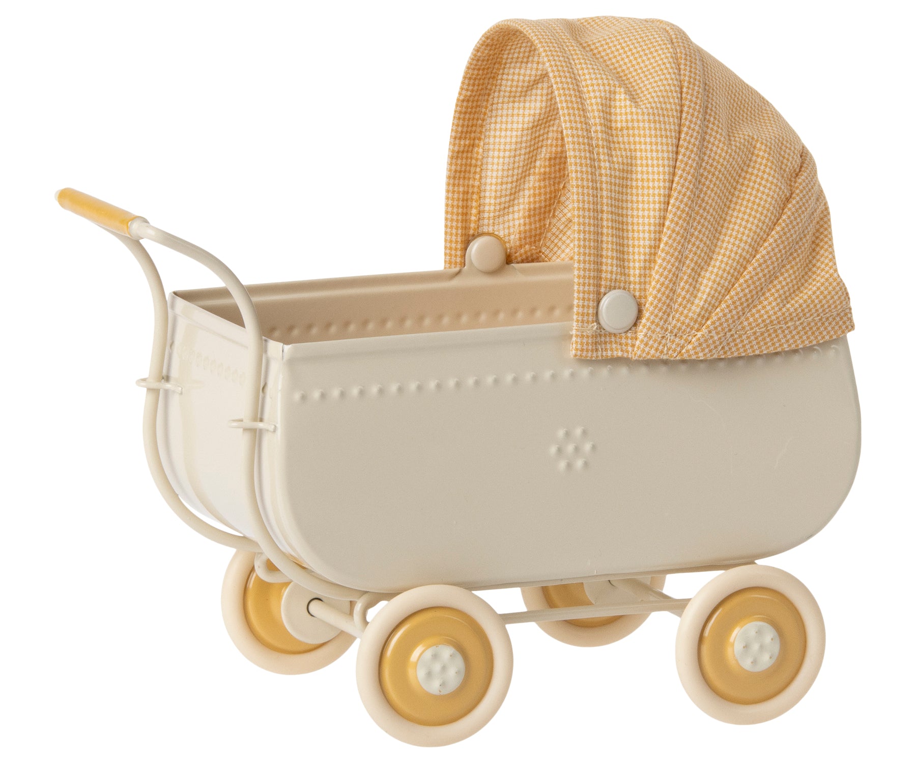 Maileg Miniature Pram – Yellow