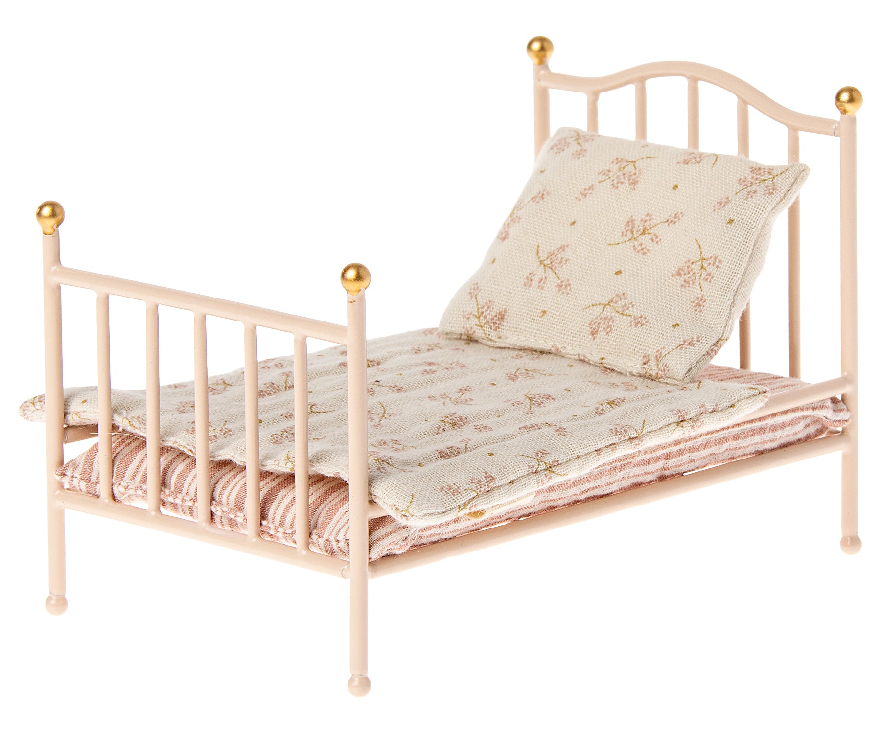 Maileg Miniature Vintage Mouse Bed – Rose
