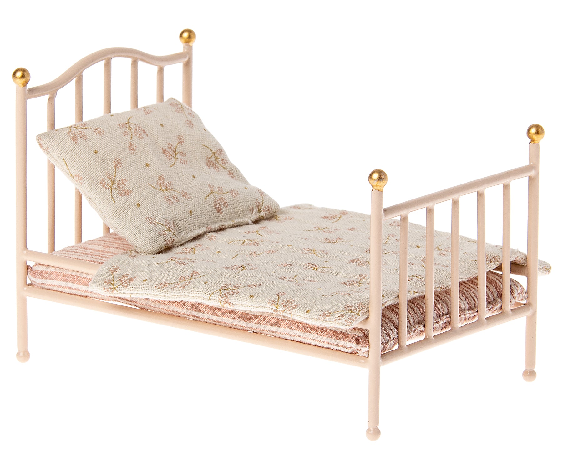 Maileg Miniature Vintage Mouse Bed – Rose