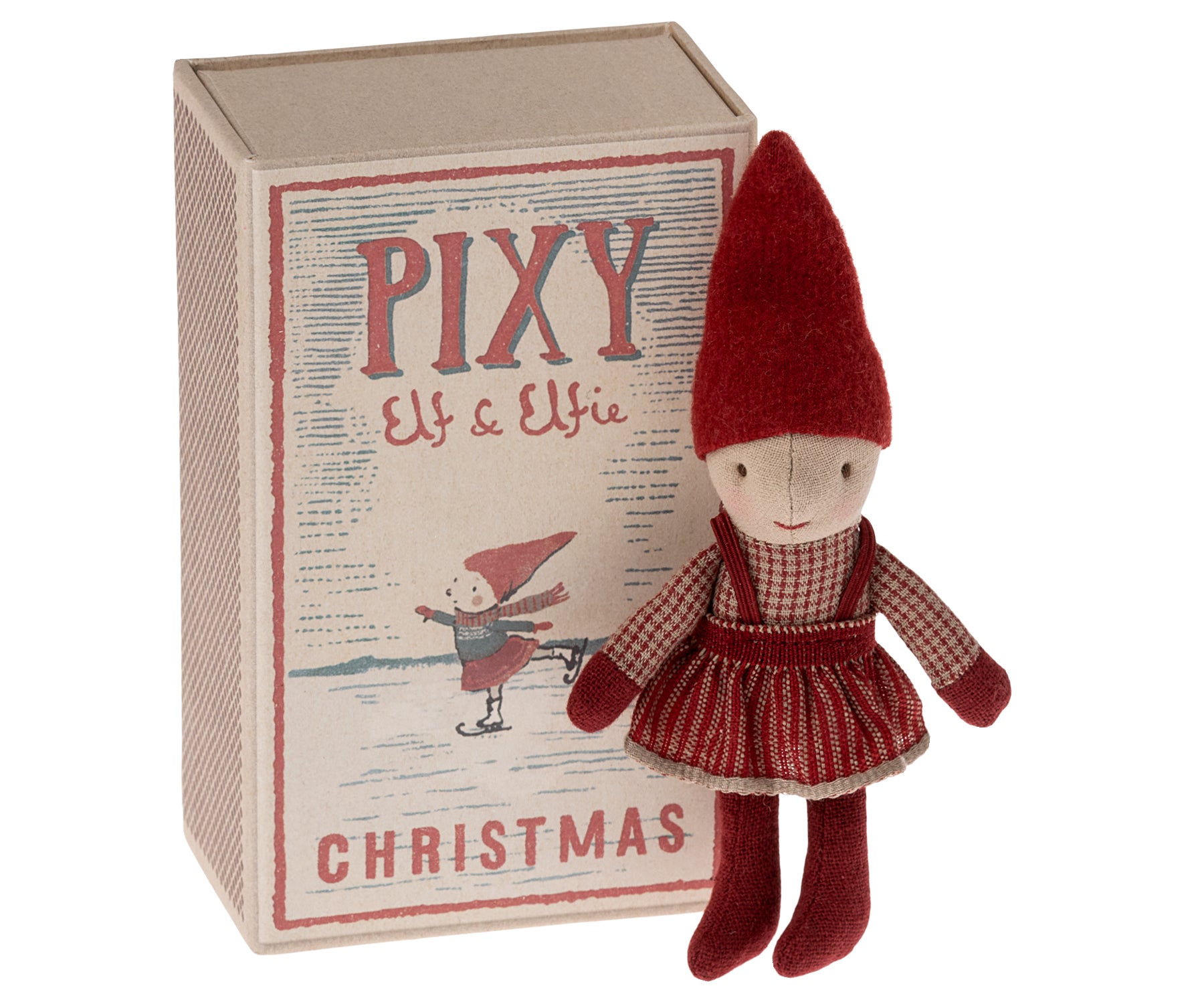 Maileg Christmas Pixy in Matchbox – Elfie