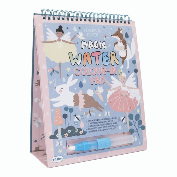 Floss & Rock Magic Colour Changing Water Card Easel & Pen – Enchanted