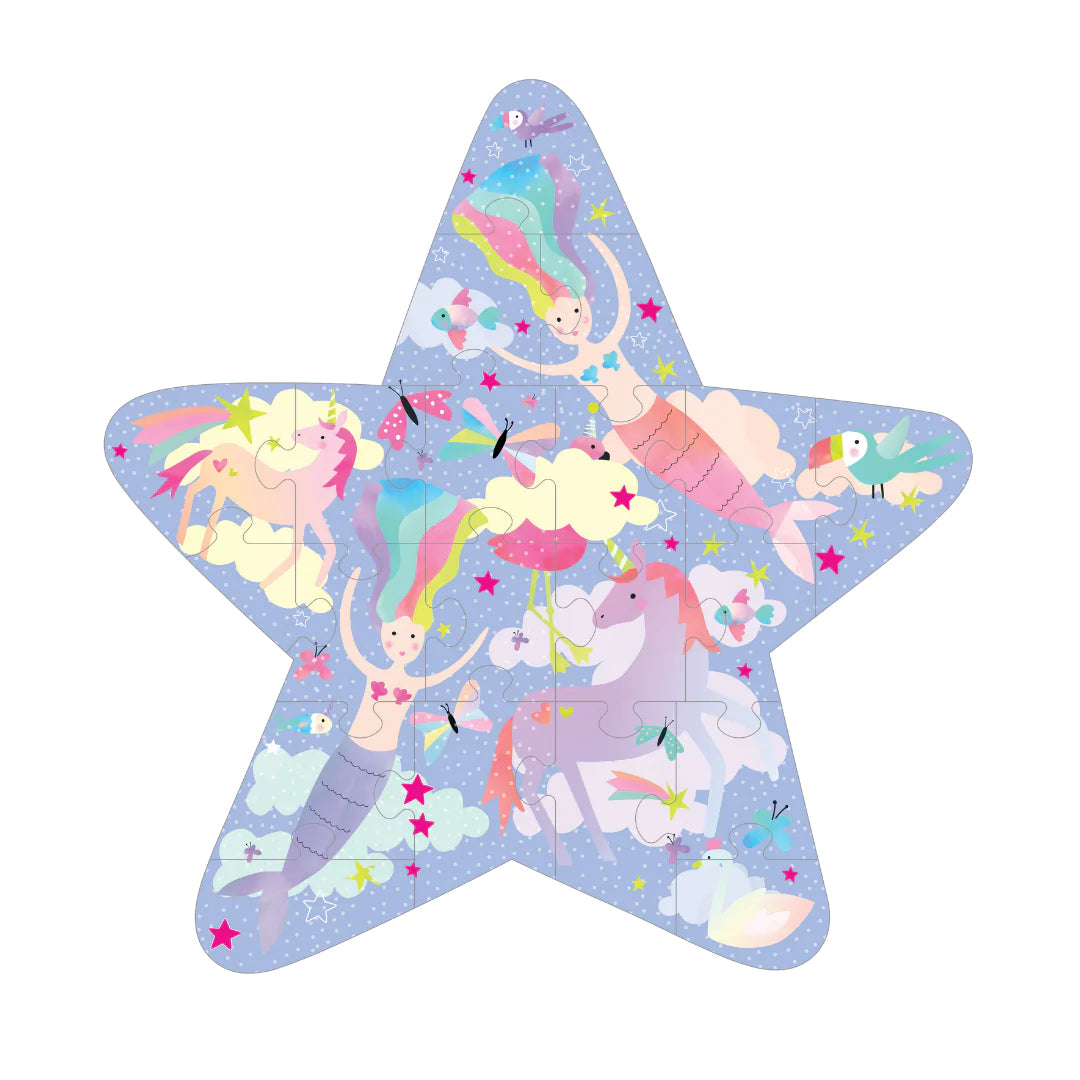 Floss & Rock Fantasy Shaped Puzzle – 20 Piece