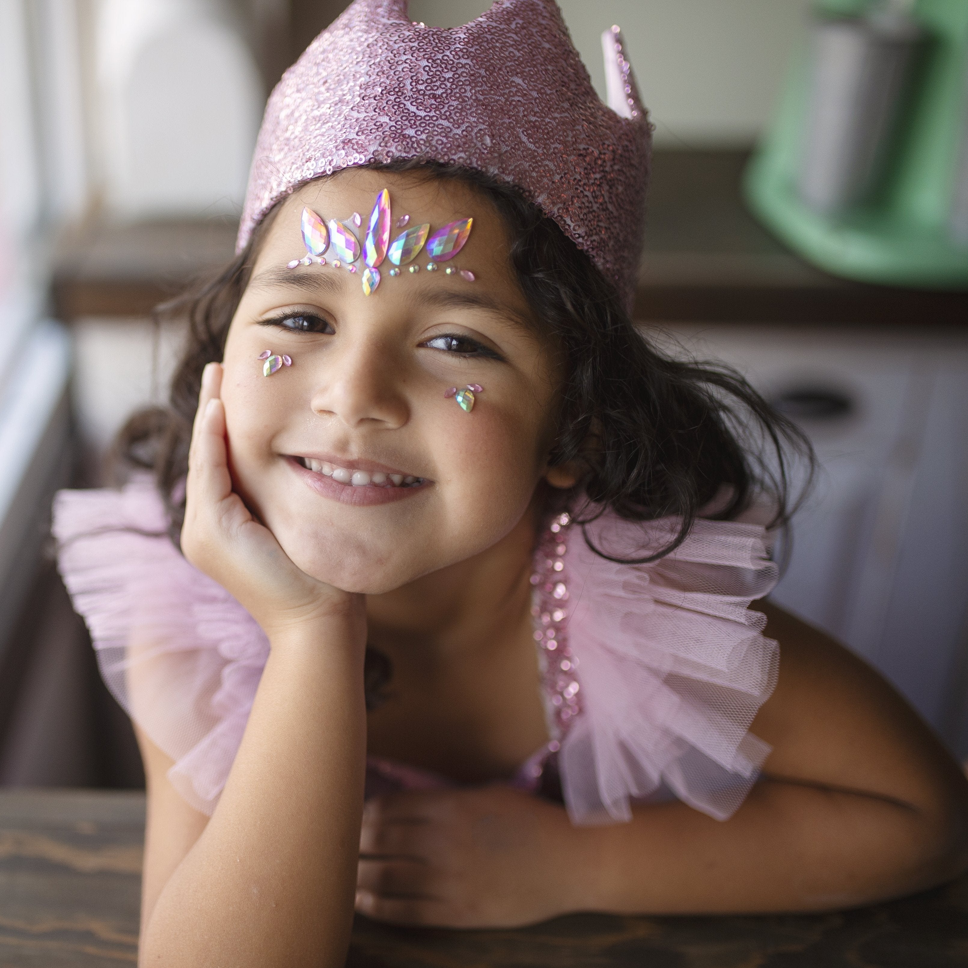 Great Pretenders Face Crystals – Pink Unicorn