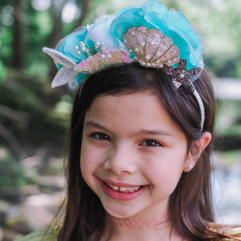 Great Pretenders Mermalicious Headband – Teal