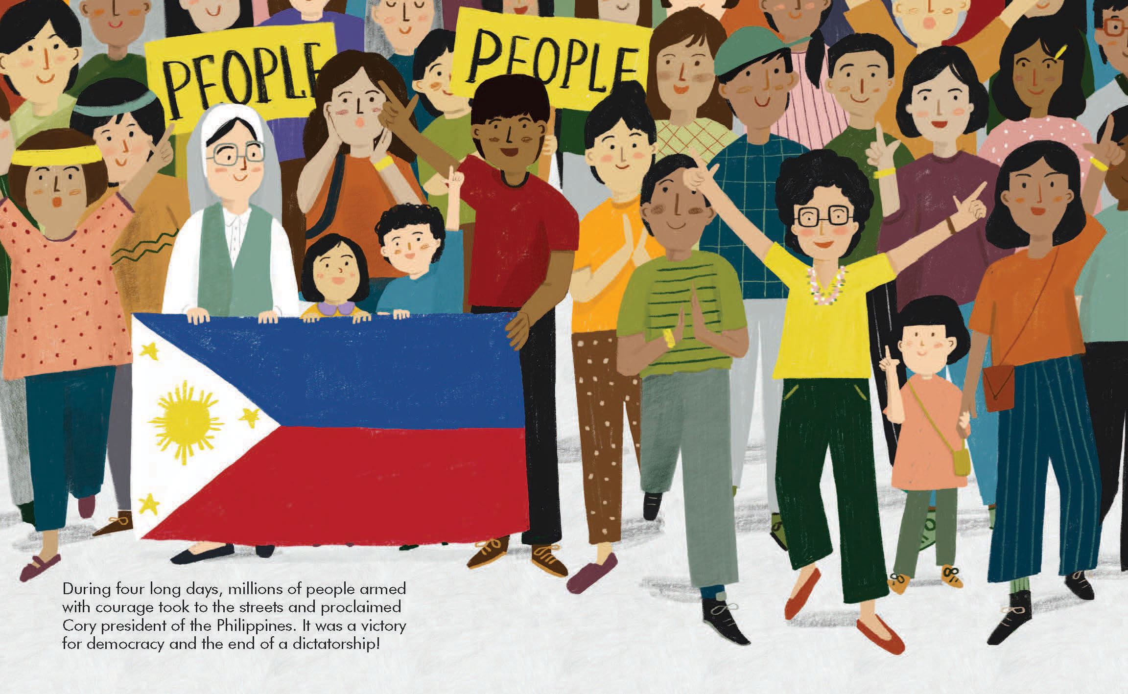 Little People, Big Dreams: Corazon Aquino