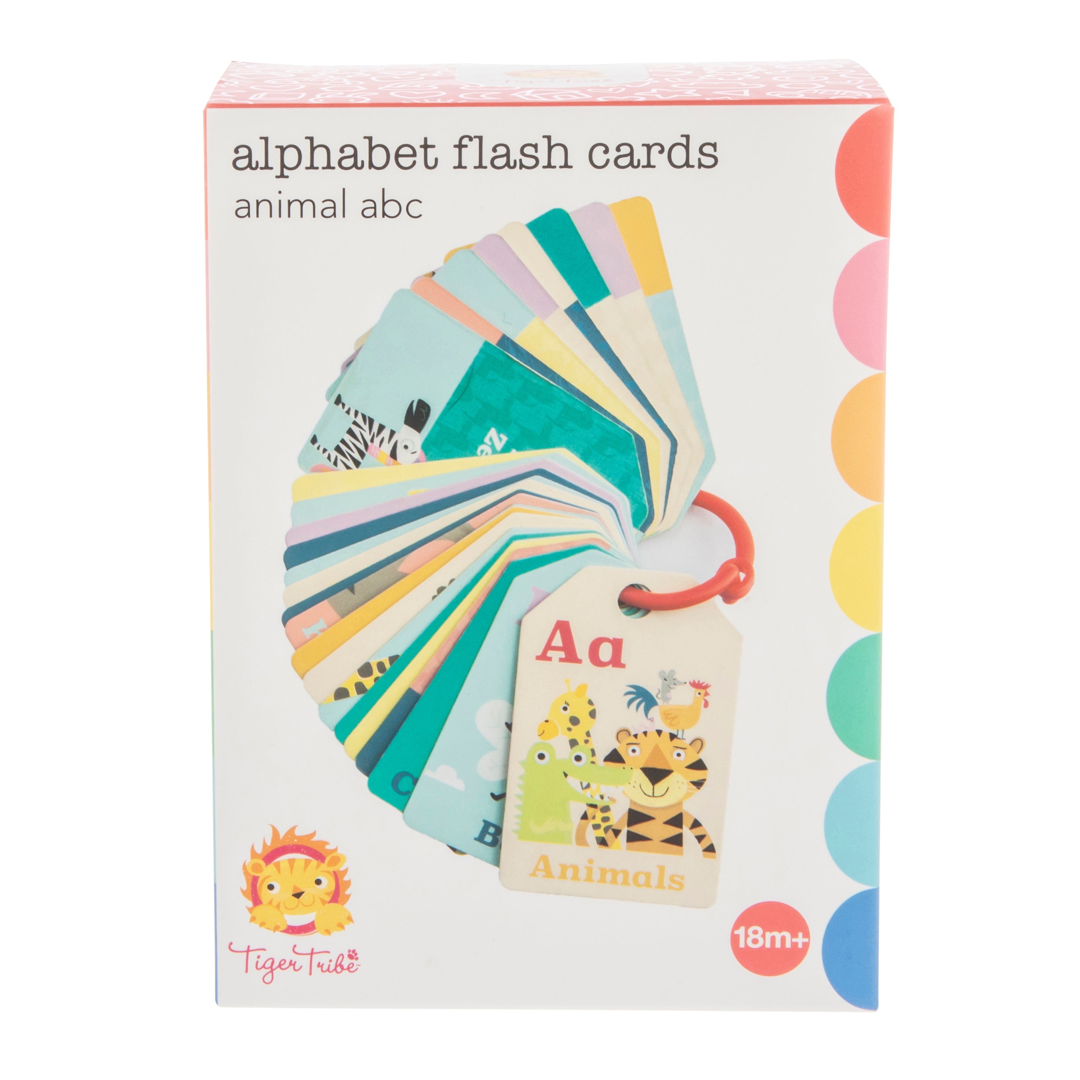 Tiger Tribe Alphabet Flash Cards – Animal ABC