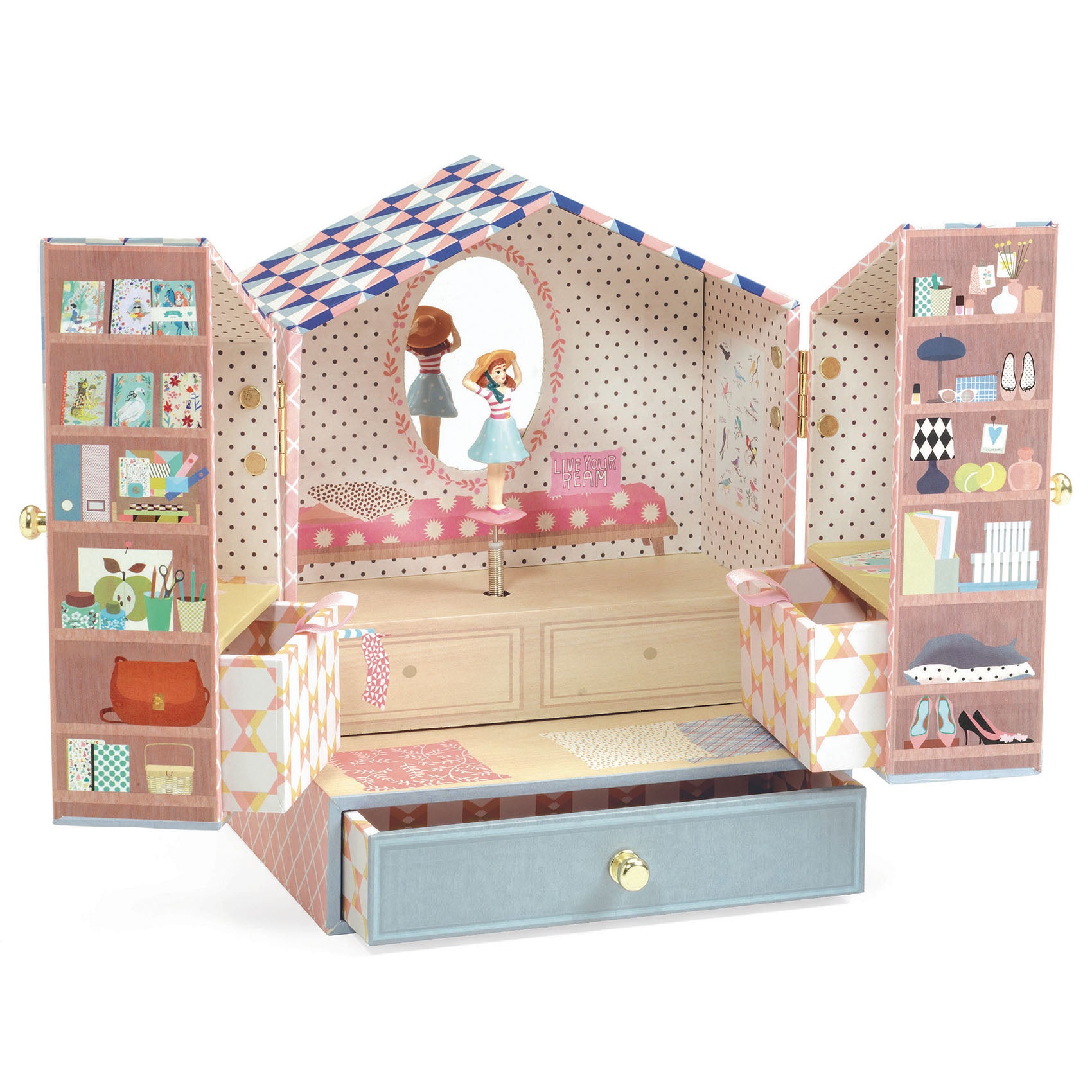 Djeco Musical Jewellery Box – Tinou Shop