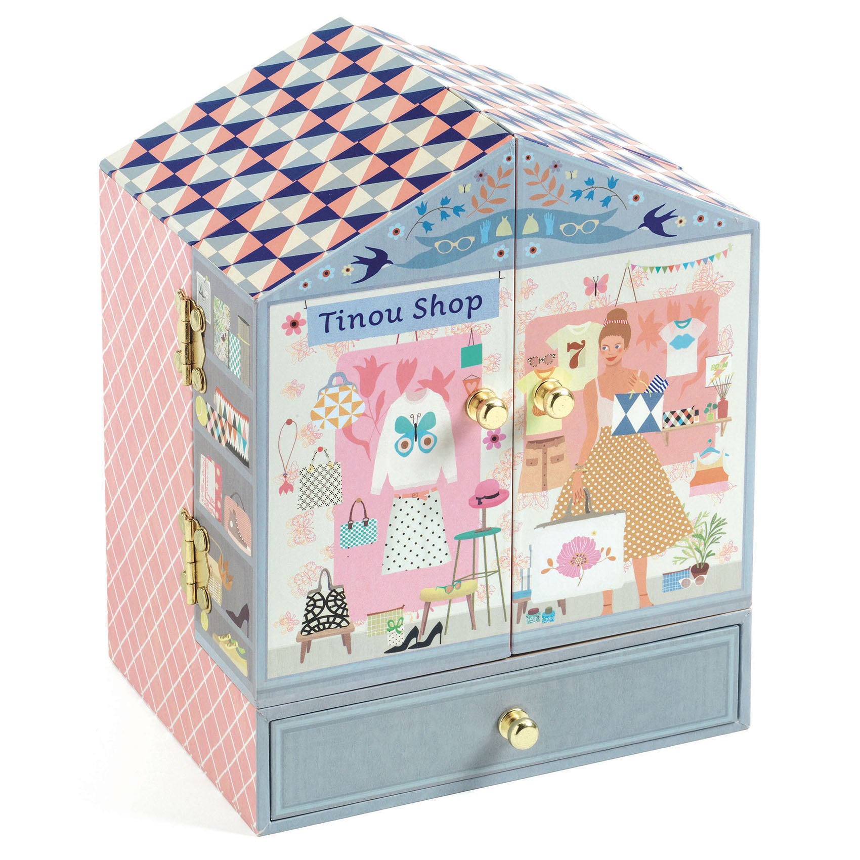 Djeco Musical Jewellery Box – Tinou Shop