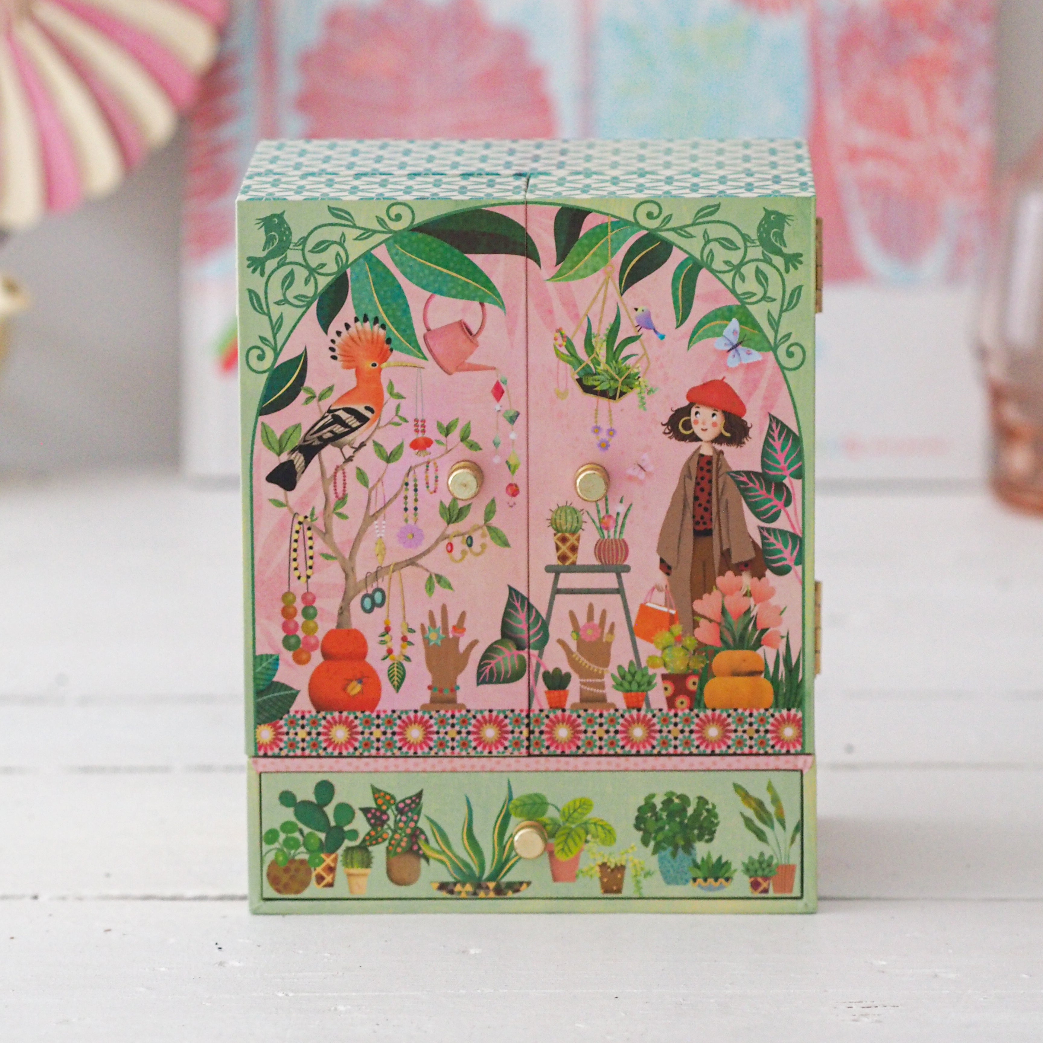 Djeco Musical Jewellery Box – Secret Garden