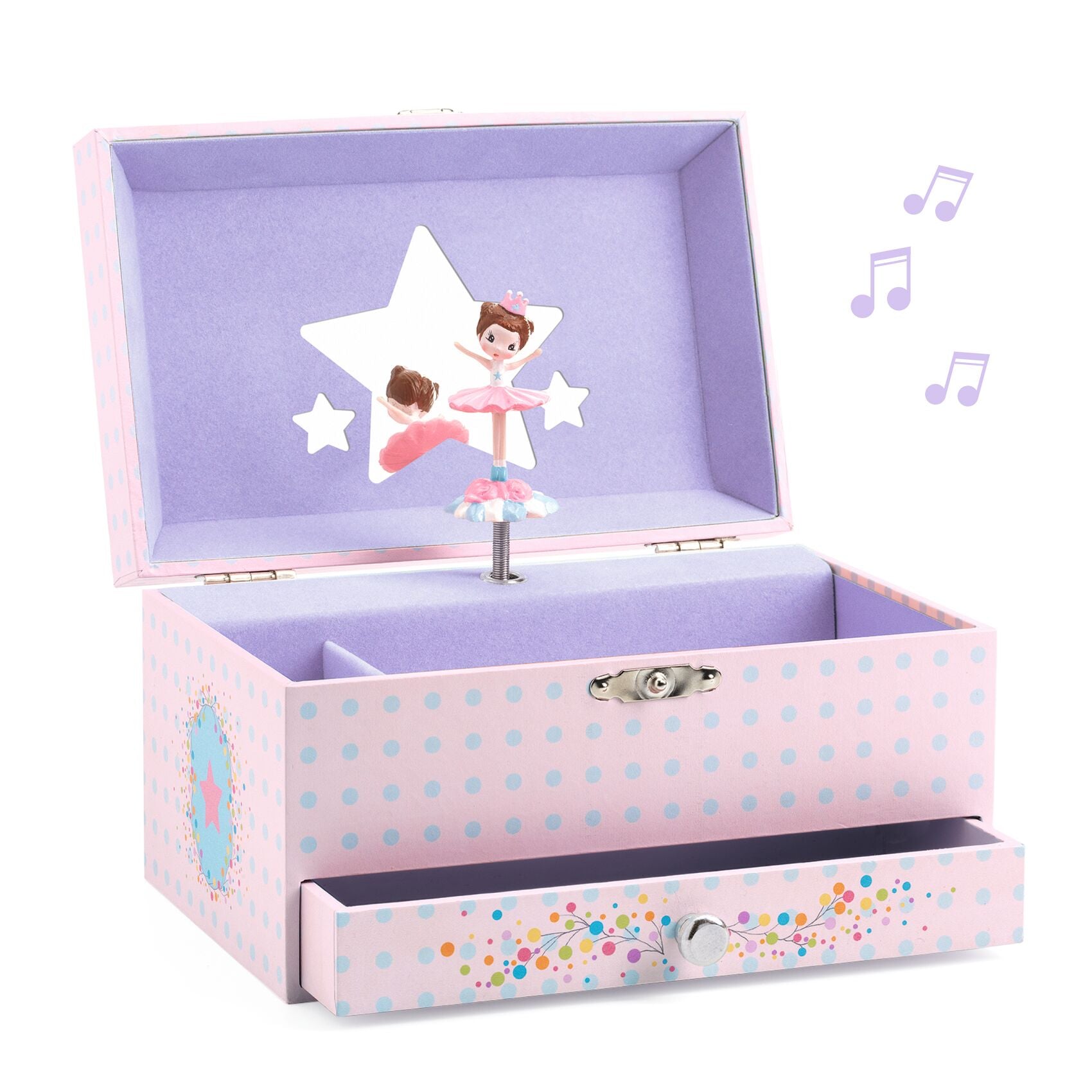 Djeco Wooden Musical Jewellery Box – The Ballerina's Melody
