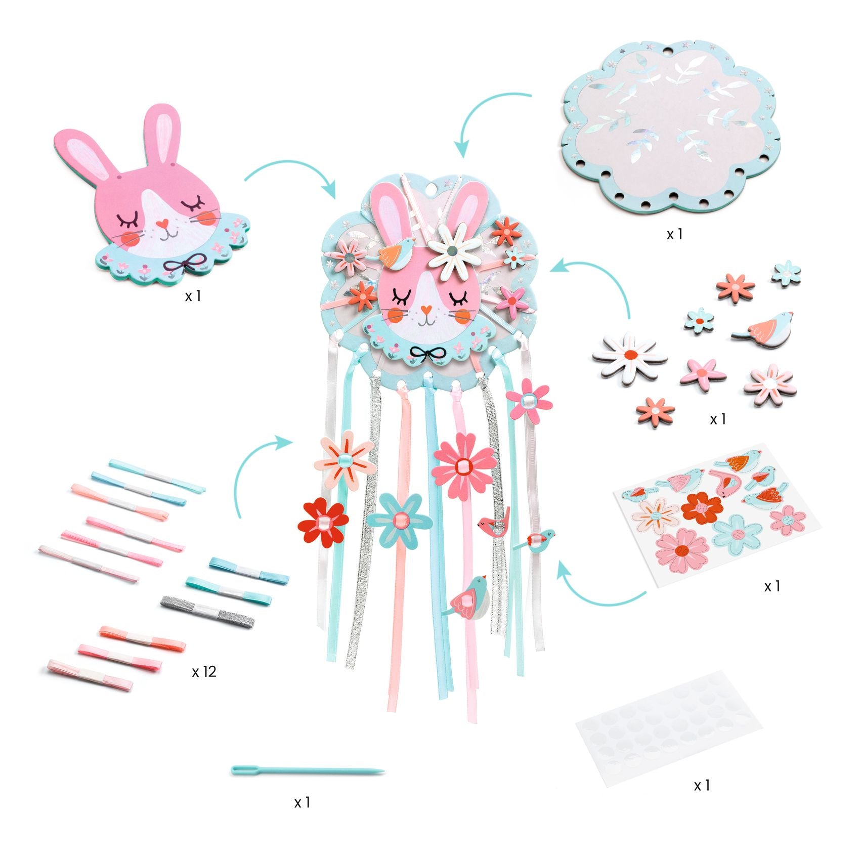 Djeco Do It Yourself My First Dreamcatcher – Rabbit Dreamer