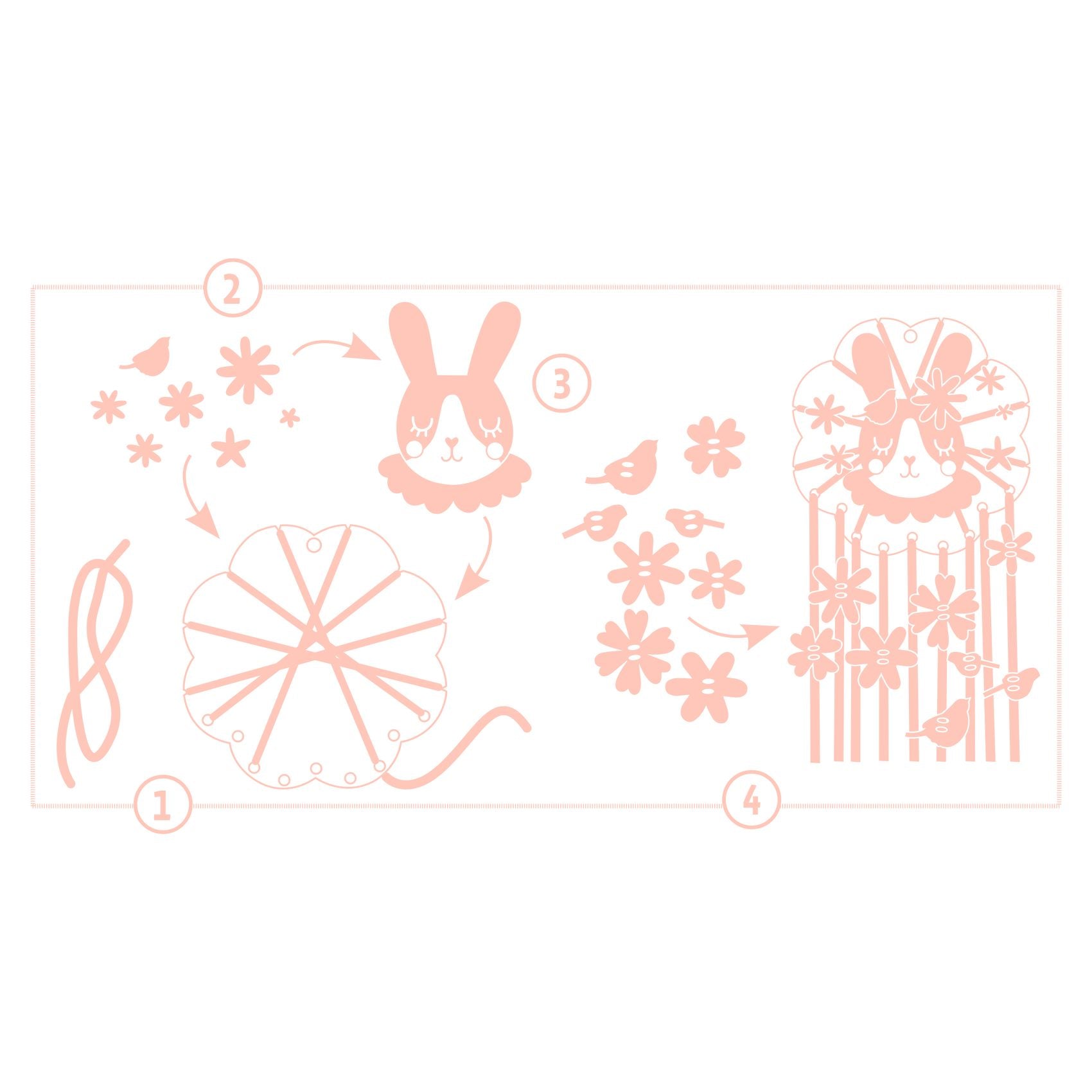 Djeco Do It Yourself My First Dreamcatcher – Rabbit Dreamer