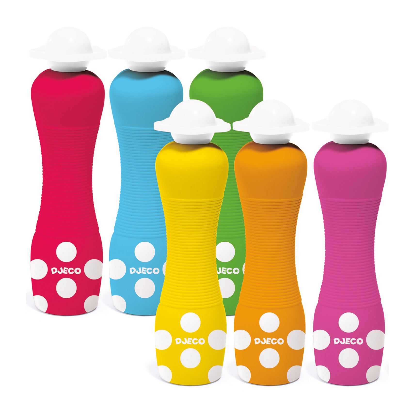 Djeco Washable Foam Markers for Little Ones – Set of 6