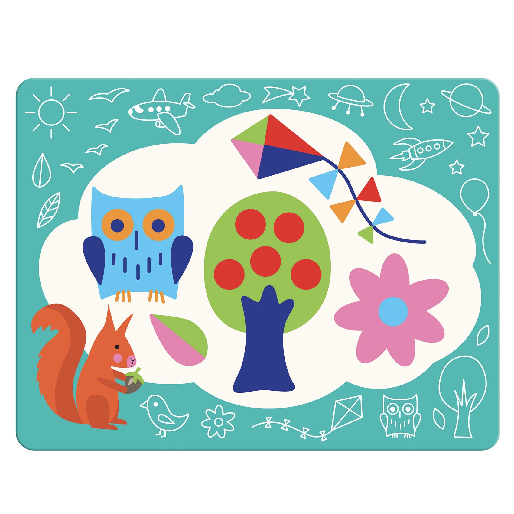Djeco Water Magic Colouring Set – Magical Scribbles