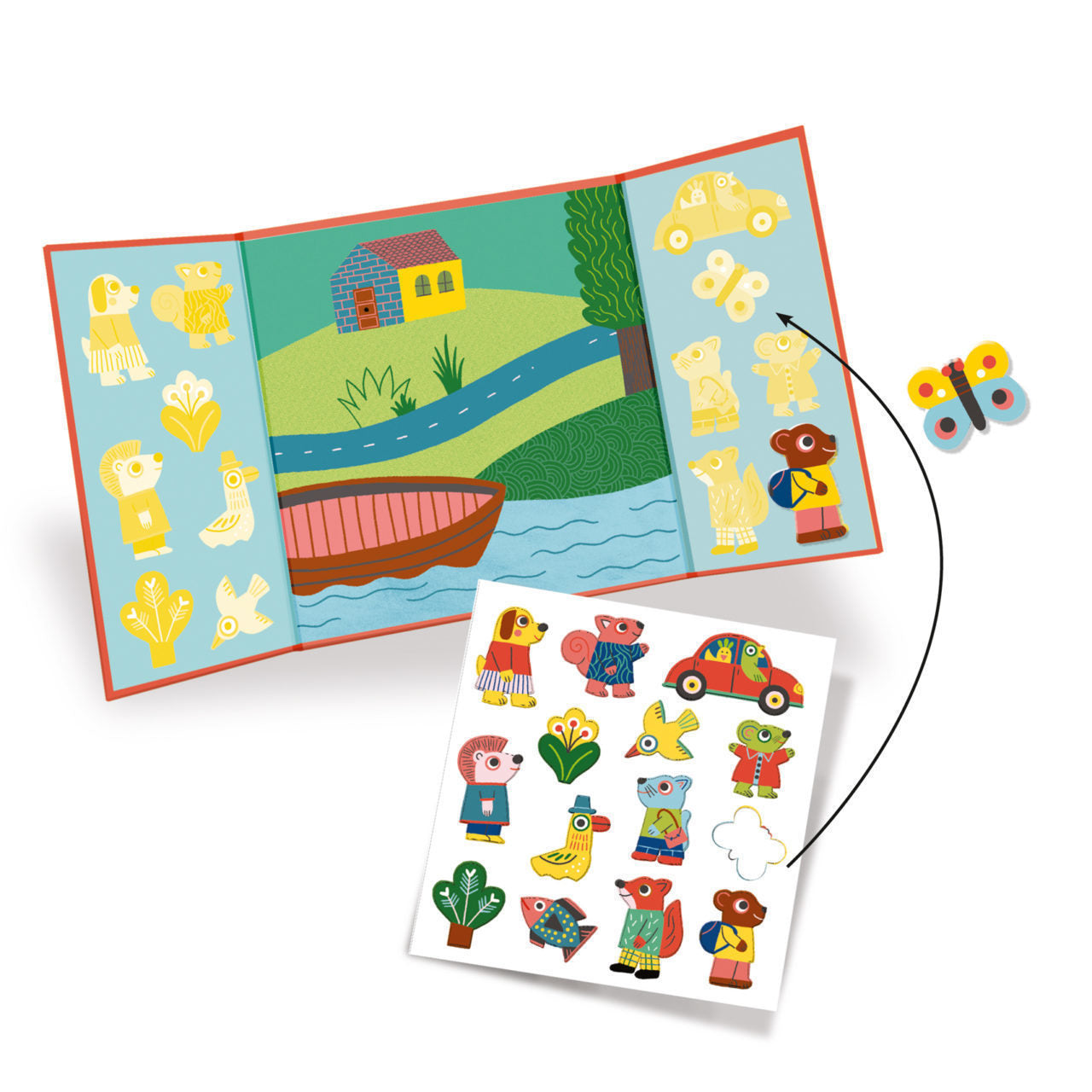 djeco-create-with-reusable-stickers-animals-friends-2