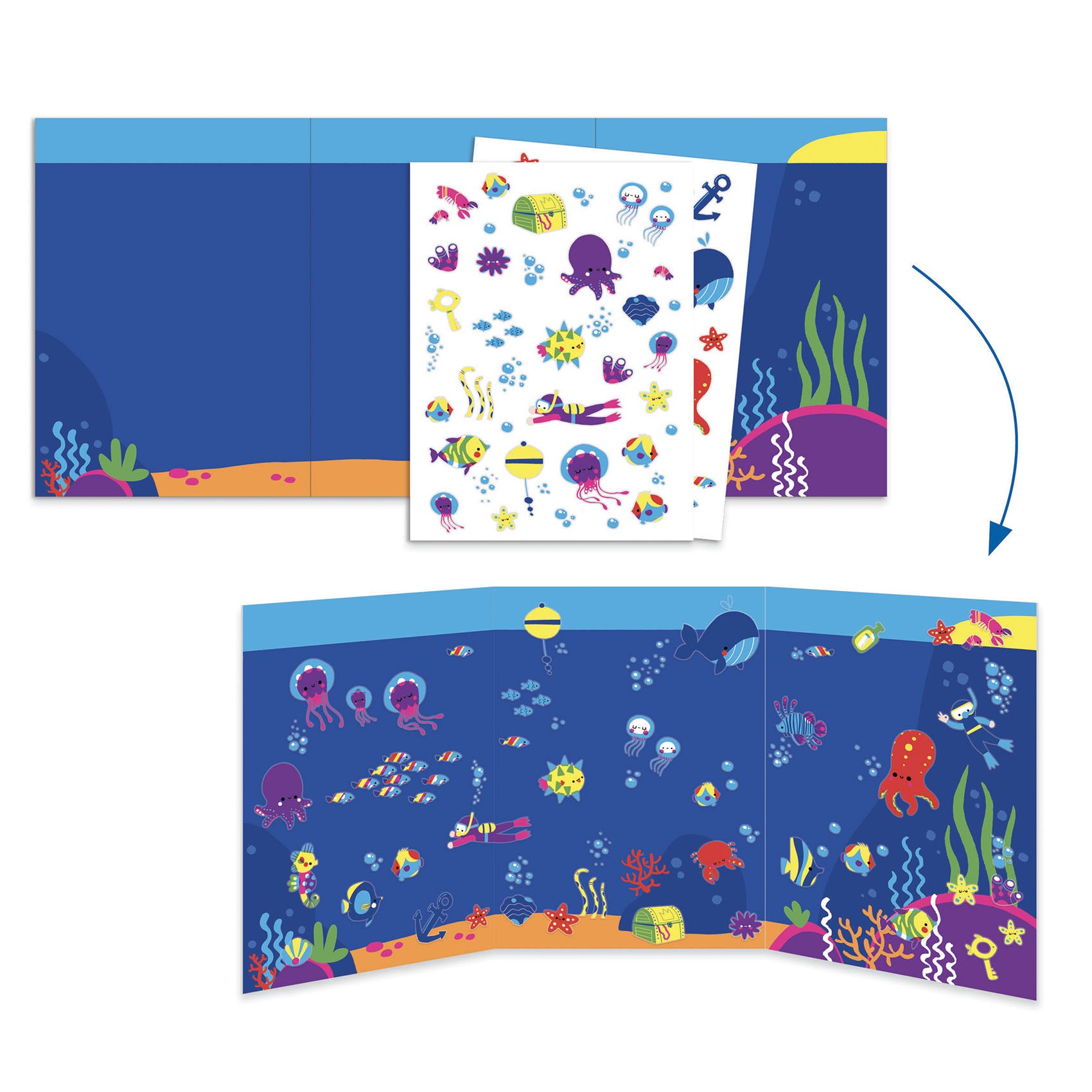 Djeco Seaside Delights Activity Box