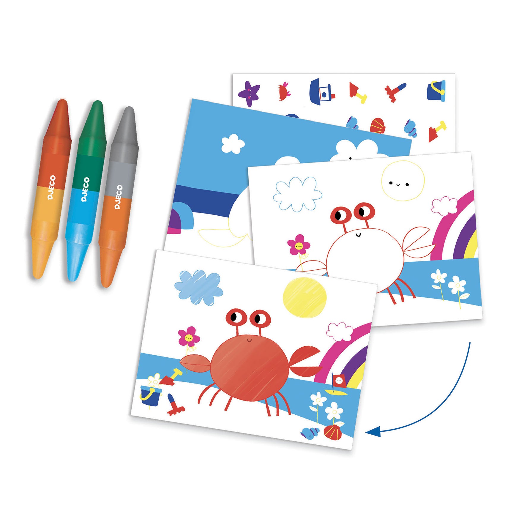 Djeco Seaside Delights Activity Box