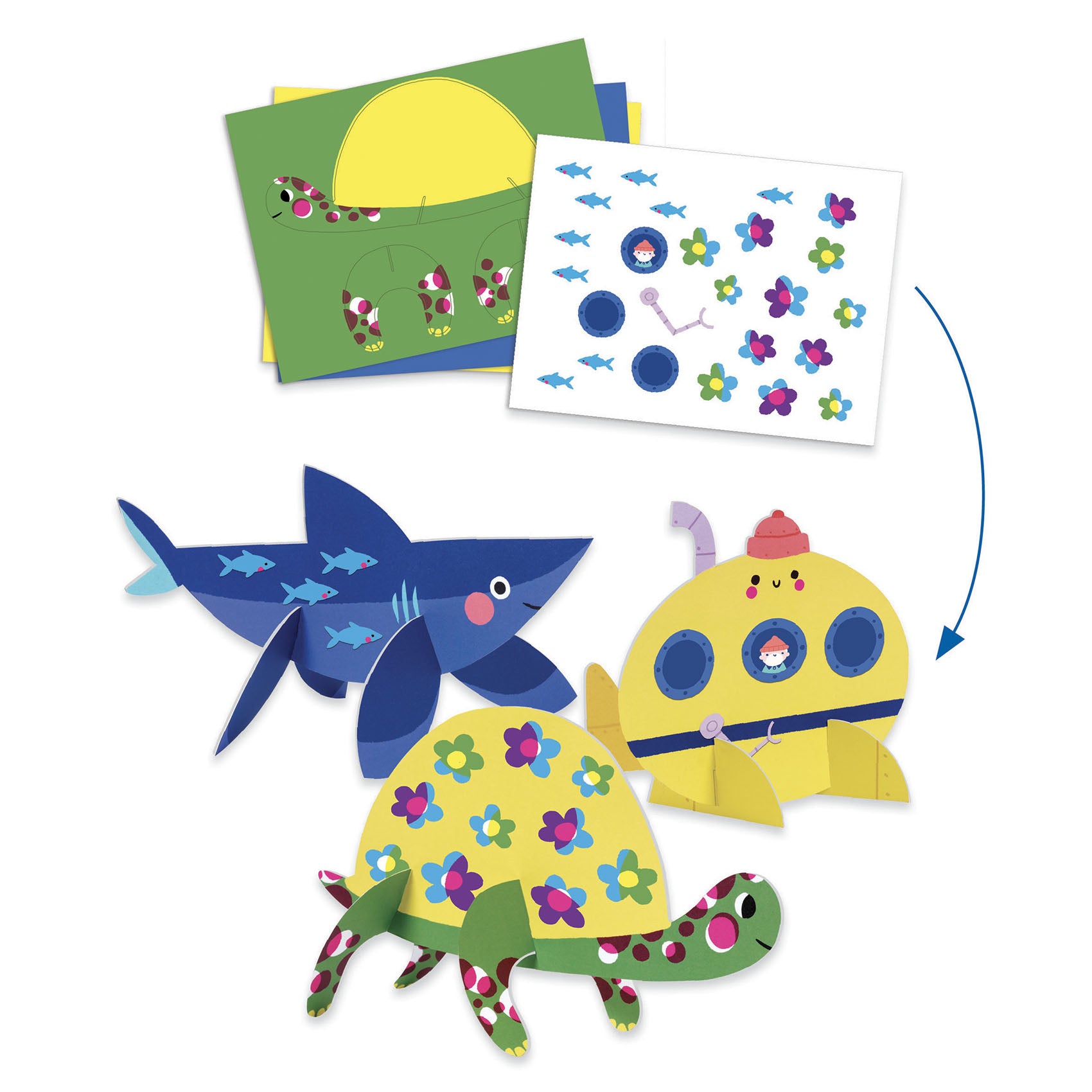 Djeco Seaside Delights Activity Box