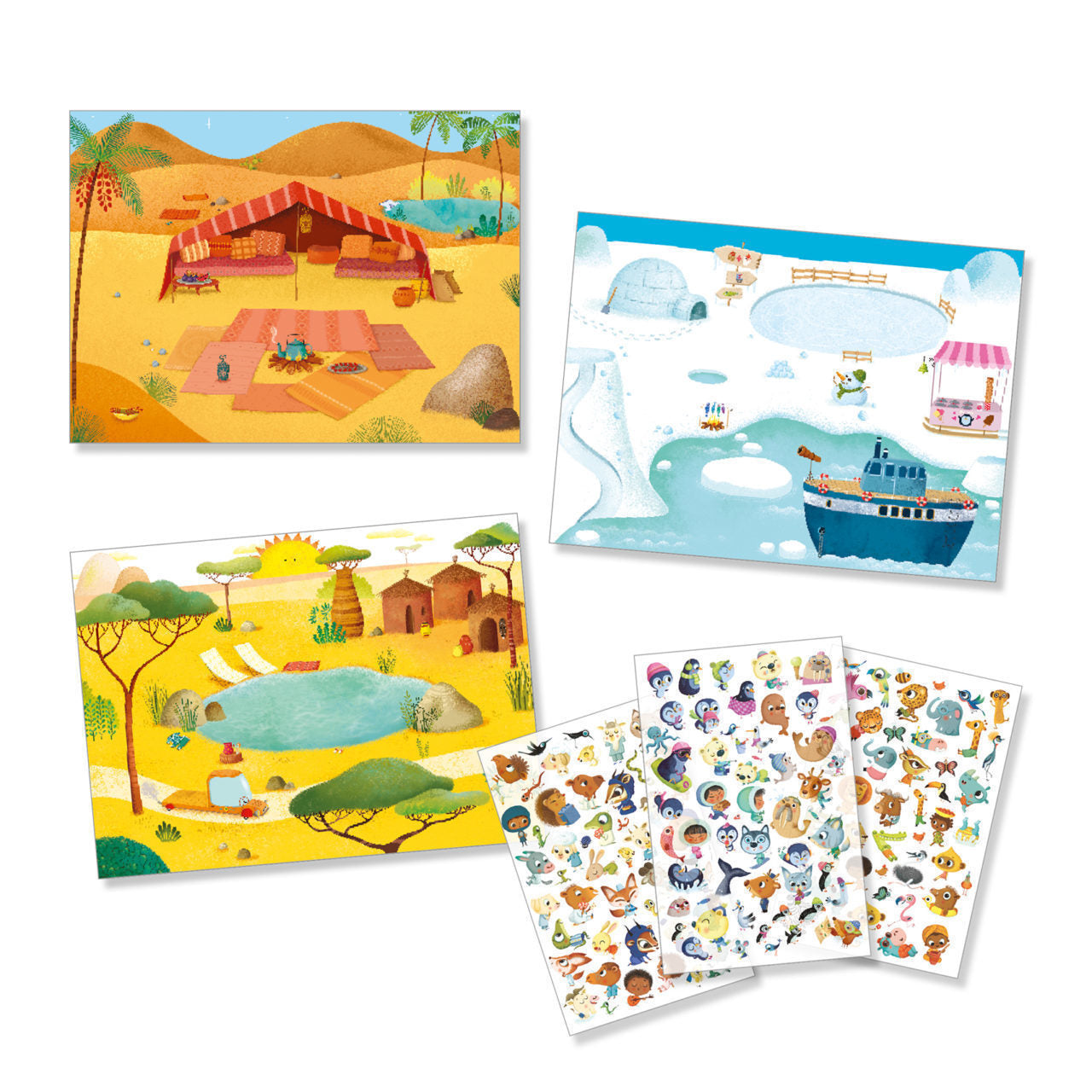 djeco-transfers-savannah-desert-north-pole-3
