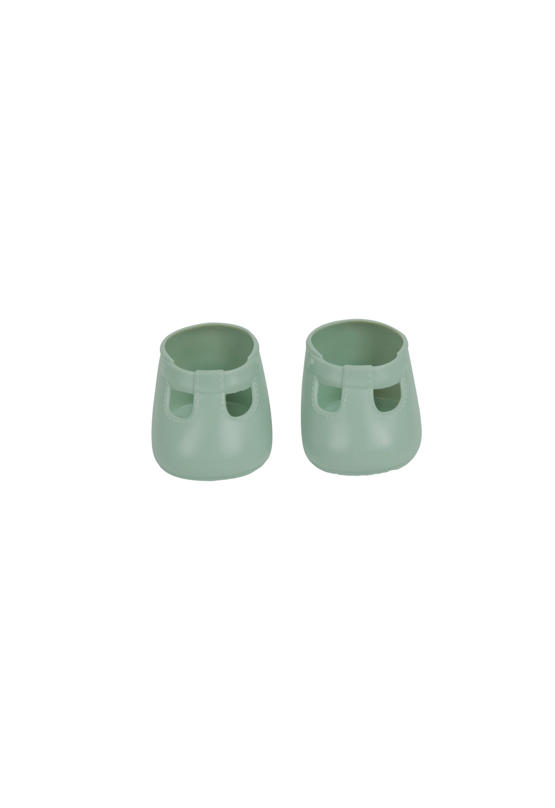 Olli Ella Dinkum Doll Shoes – Basil Green