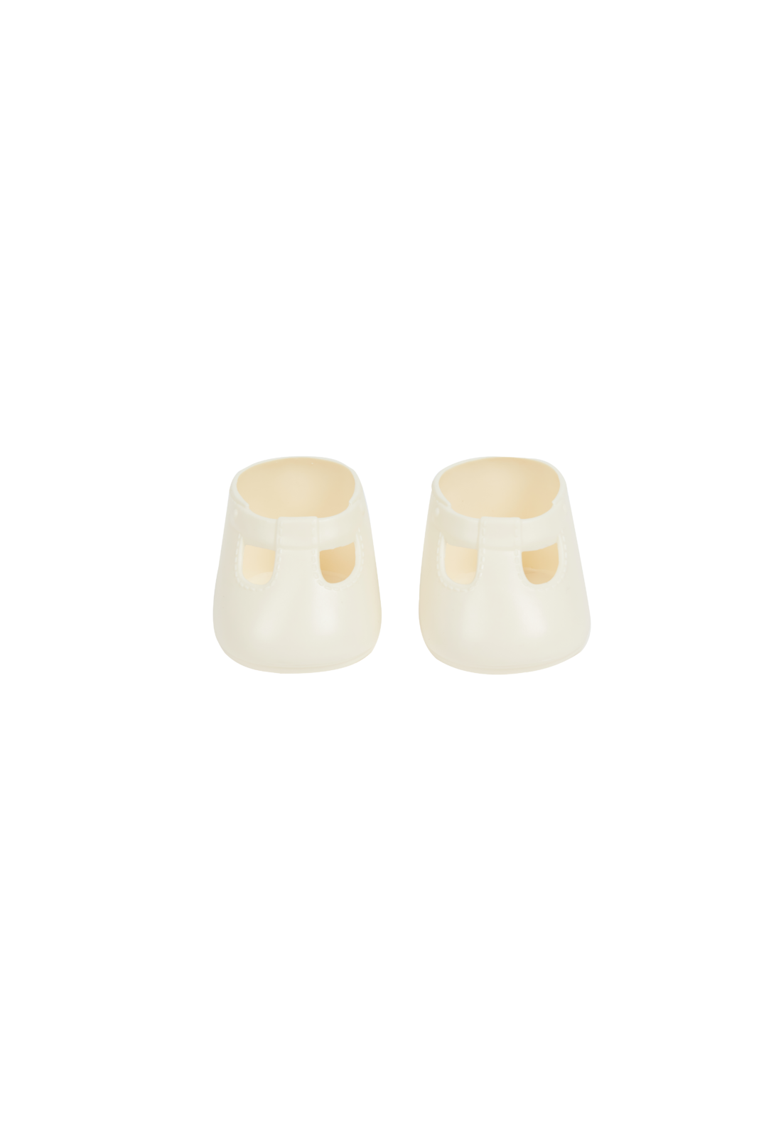 Olli Ella Dinkum Doll Shoes – Cream