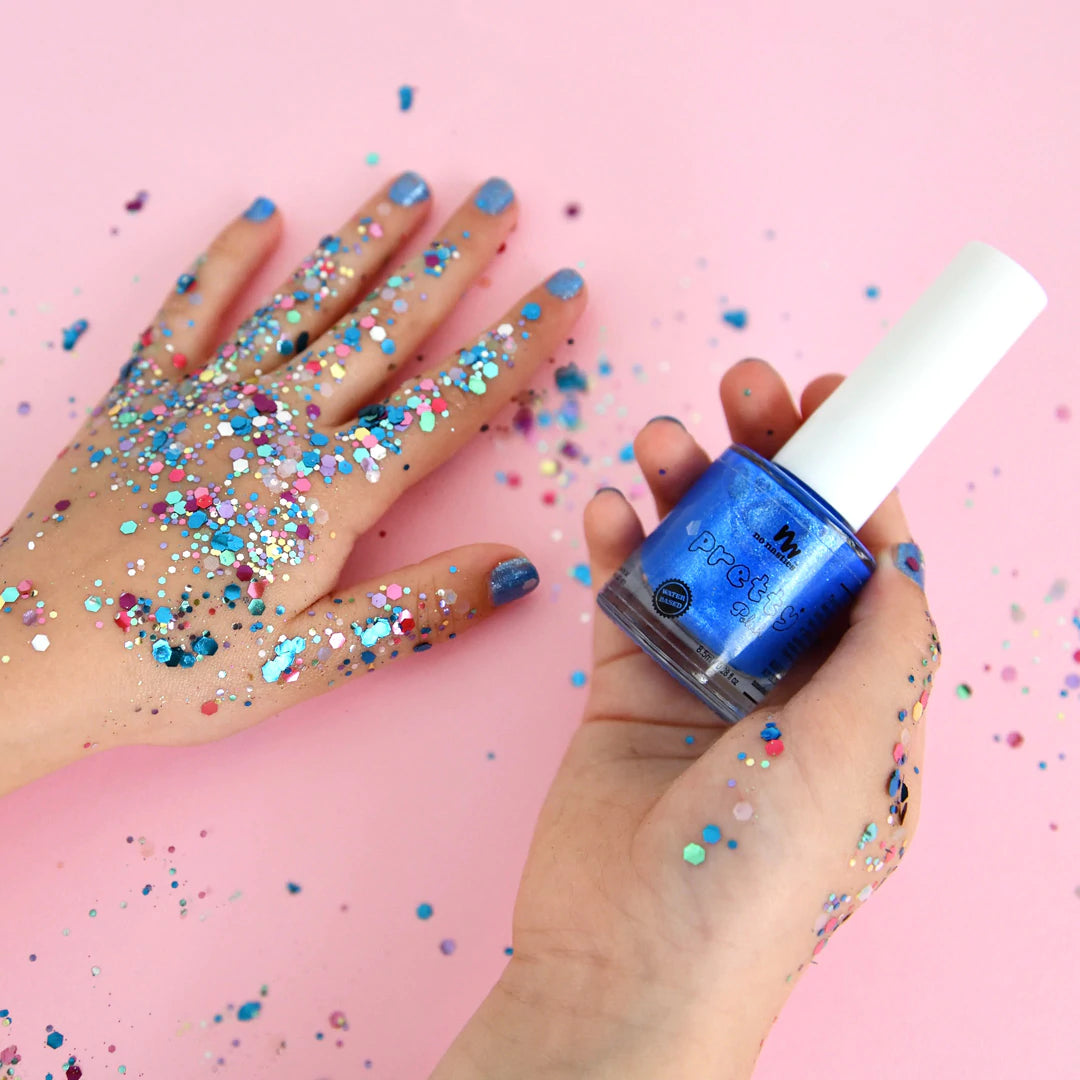 No Nasties Kids Peelable Nail Polish – Mermaid Blue