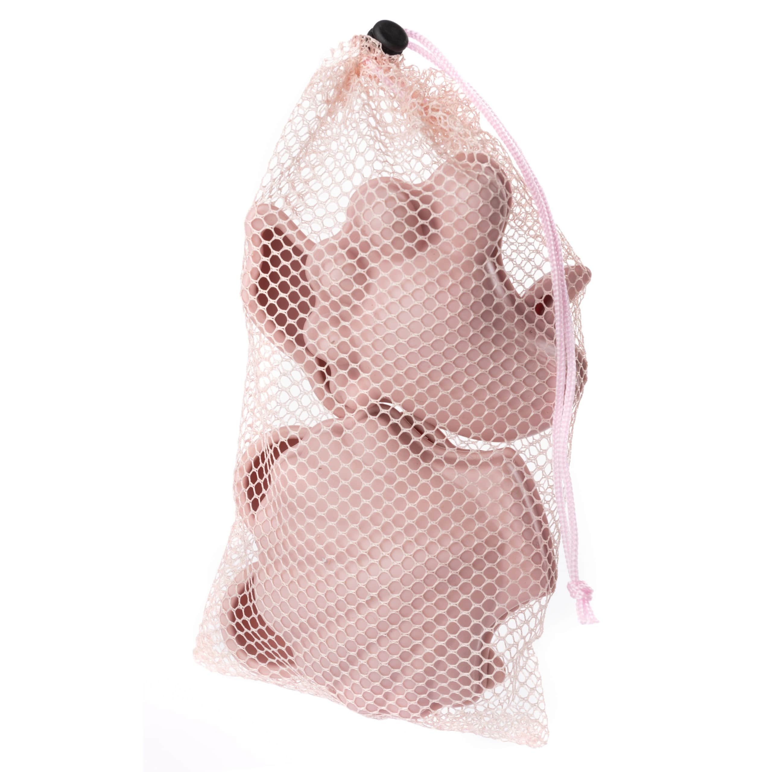 Scrunch Sand Moulds – Dusty Rose (set of 4)