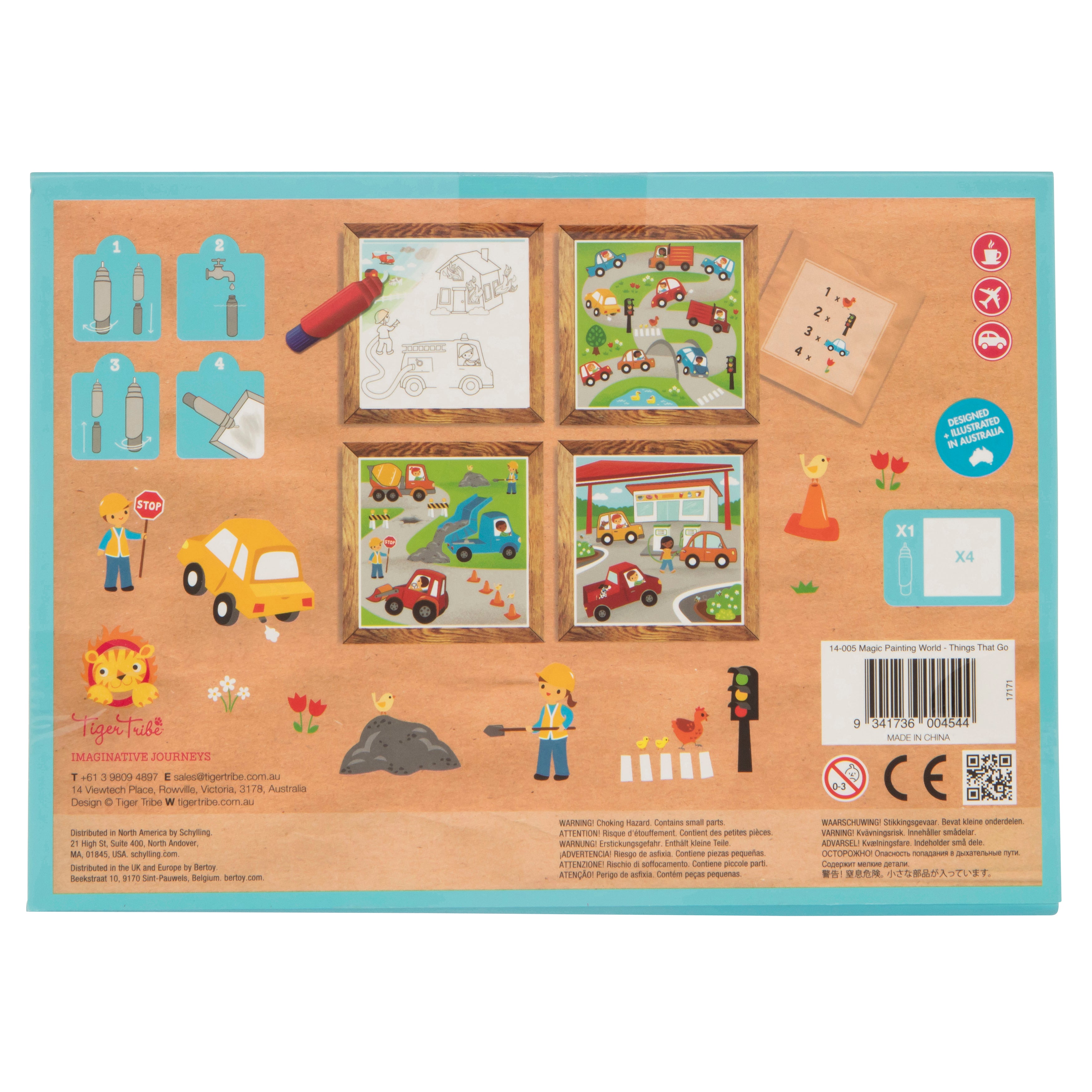 Tiger Tribe Magic Painting World – Things that Go