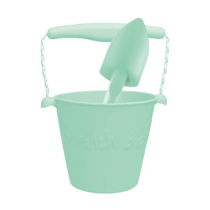 Scrunch Bucket & Spade Set – Mint