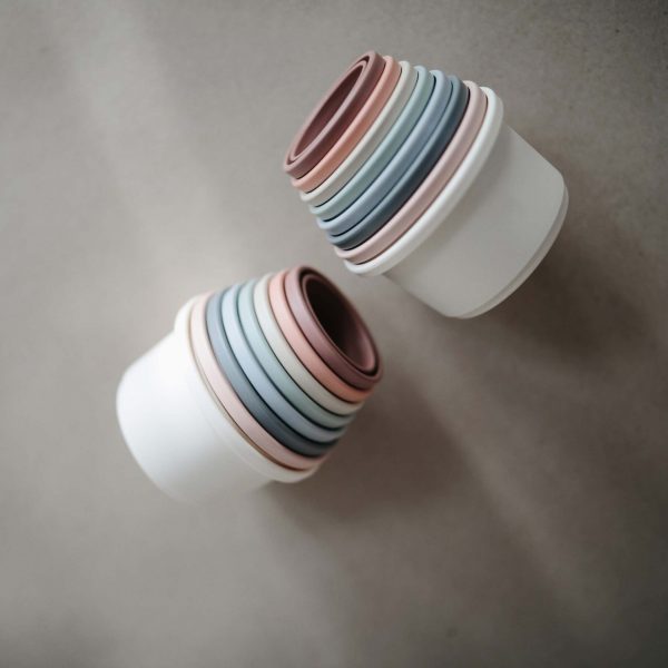 Mushie Stacking Tower Cups – Original
