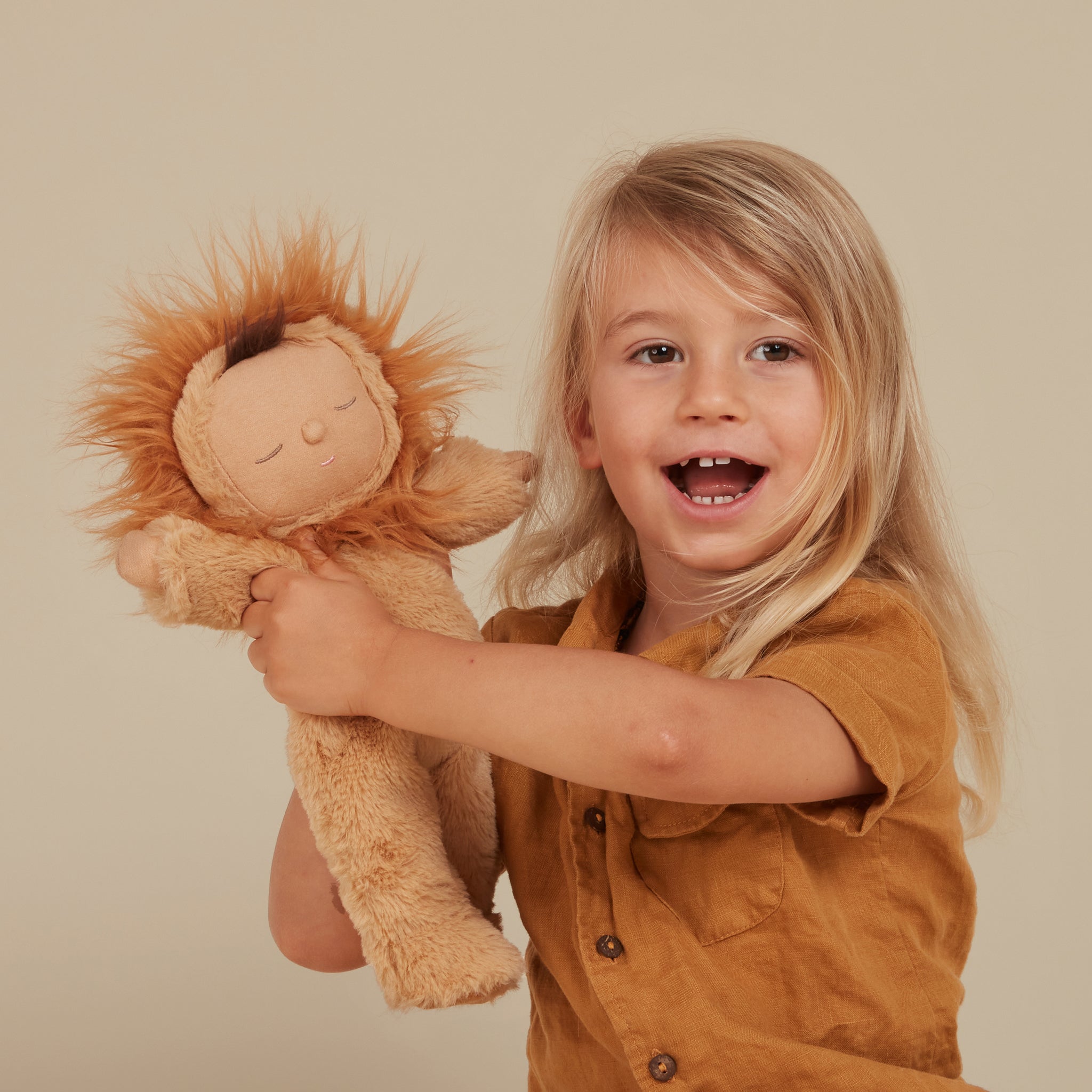 Olli Ella Cozy Dinkum Doll – Lion Pip