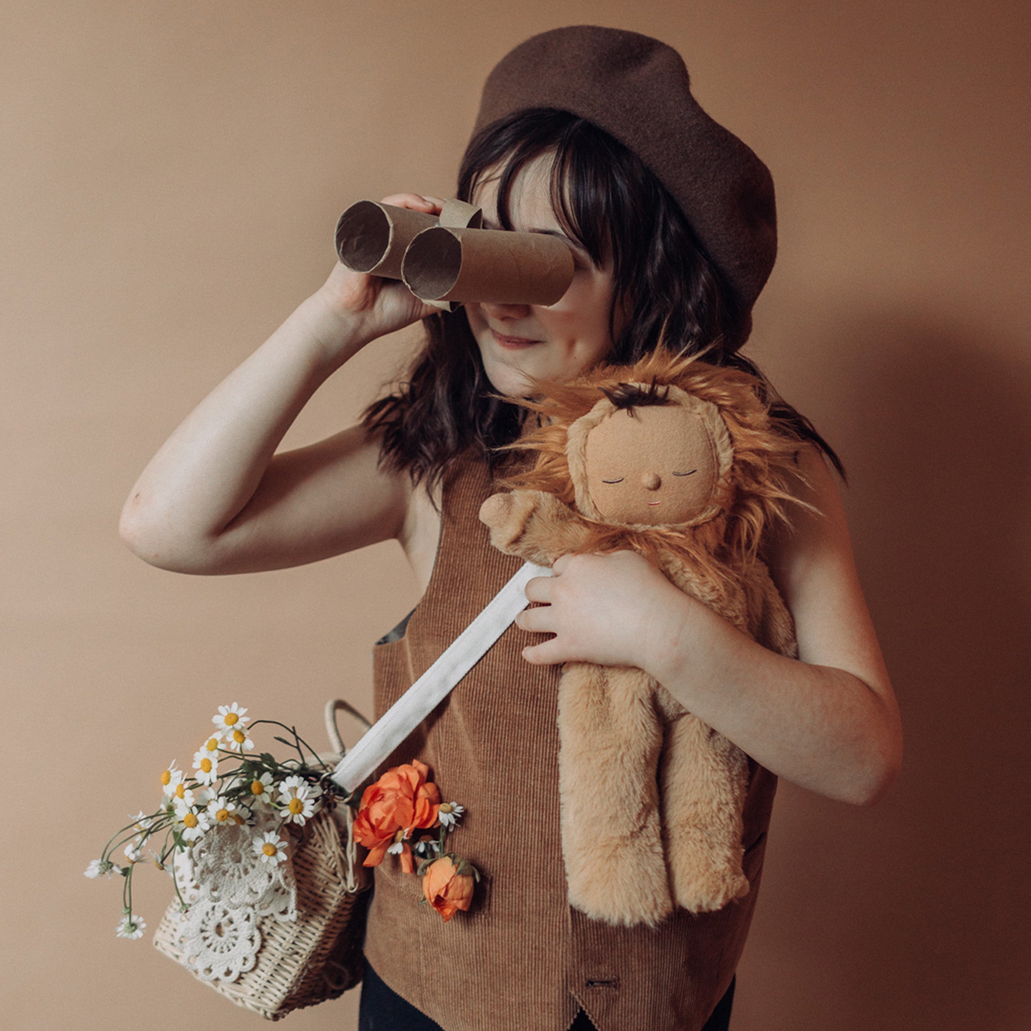 Olli Ella Cozy Dinkum Doll – Lion Pip