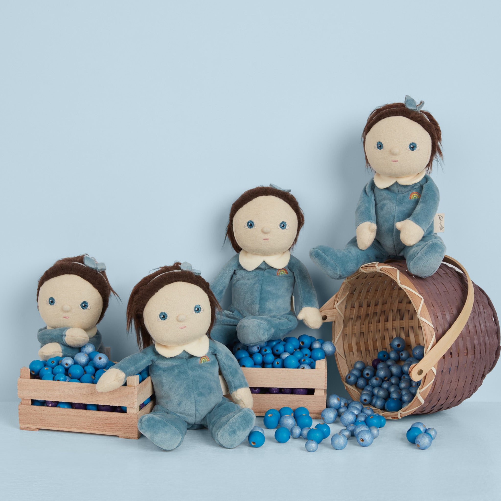 Olli Ella Dinky Dinkum Doll – Betsy Blueberry